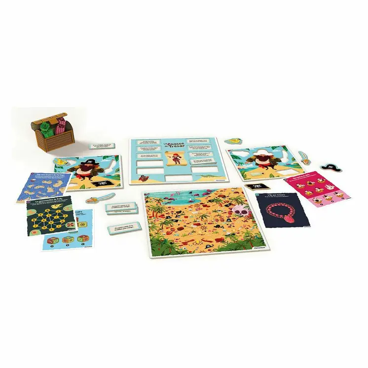 Board game Clementoni The treasure hunt (FR) + 6 Years Multicolour
