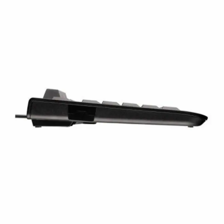 Keyboard with Reader Cherry JK-A0100ES-2 Black QWERTY