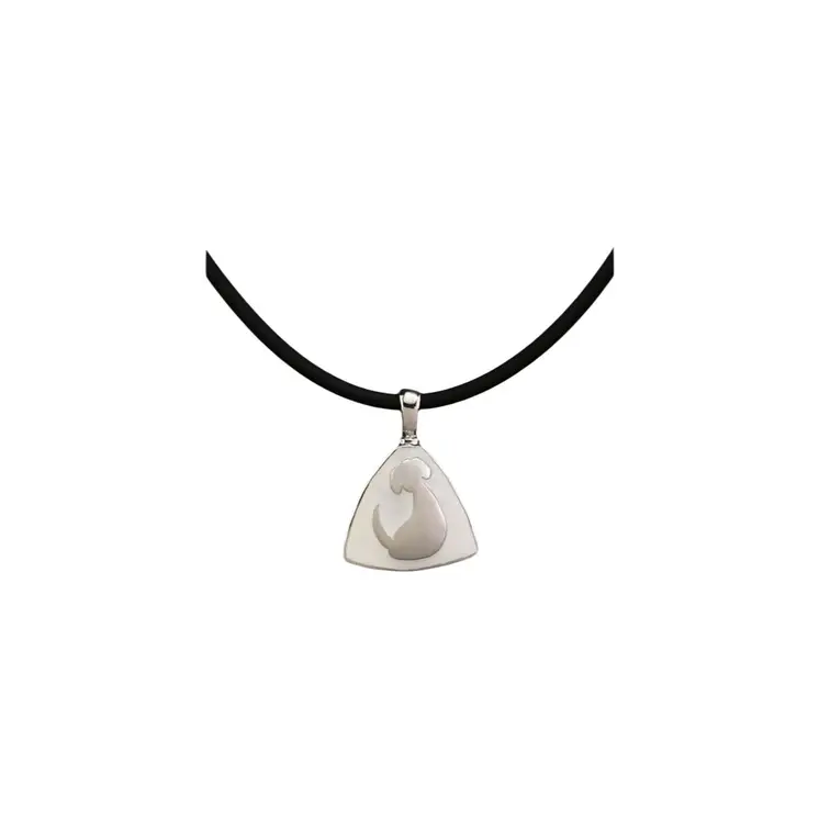 Ladies' Pendant Pet Zen 15 X 16 MM Silver