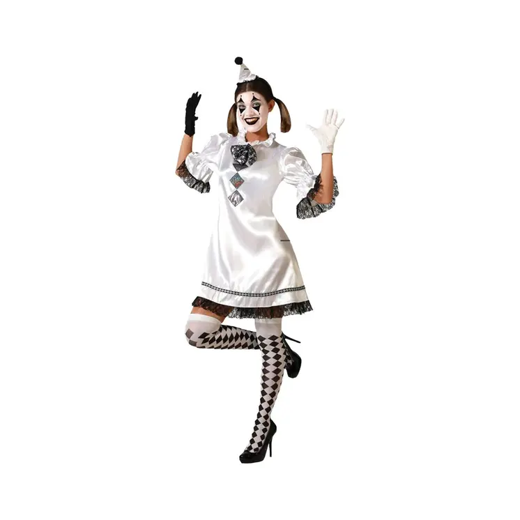 Costume for Adults White Male Clown