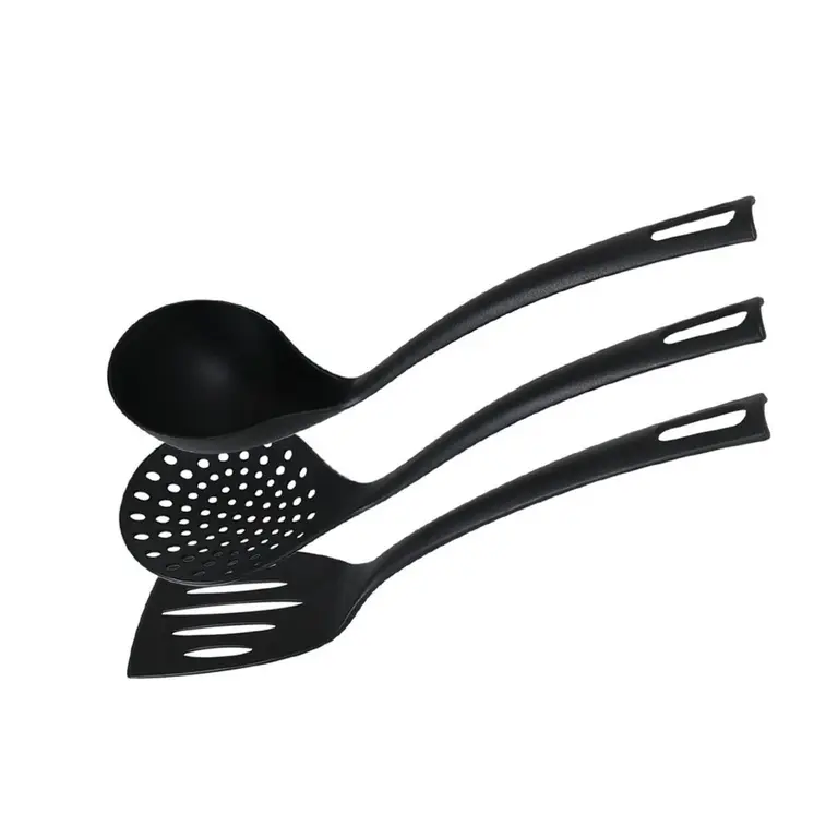 Set of Kitchen Utensils Quttin   Nylon Black 3 Pieces (20 Units)