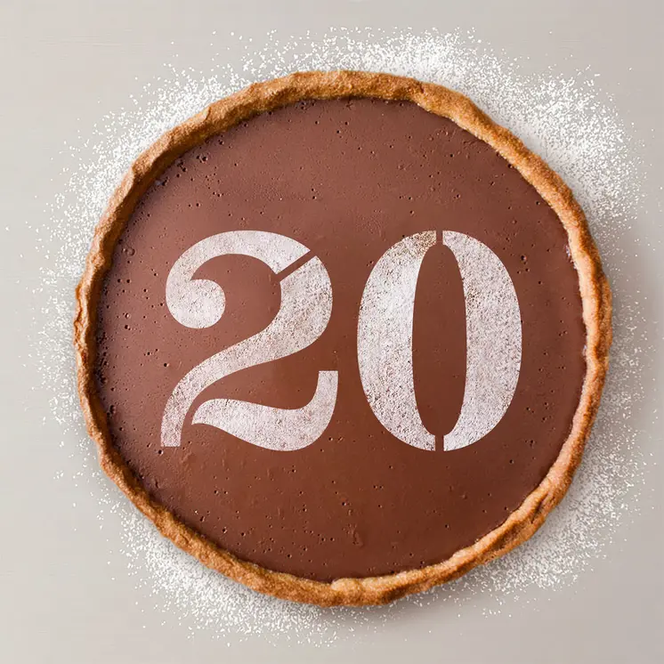 Cake stencil Algon Number 0 36 Units