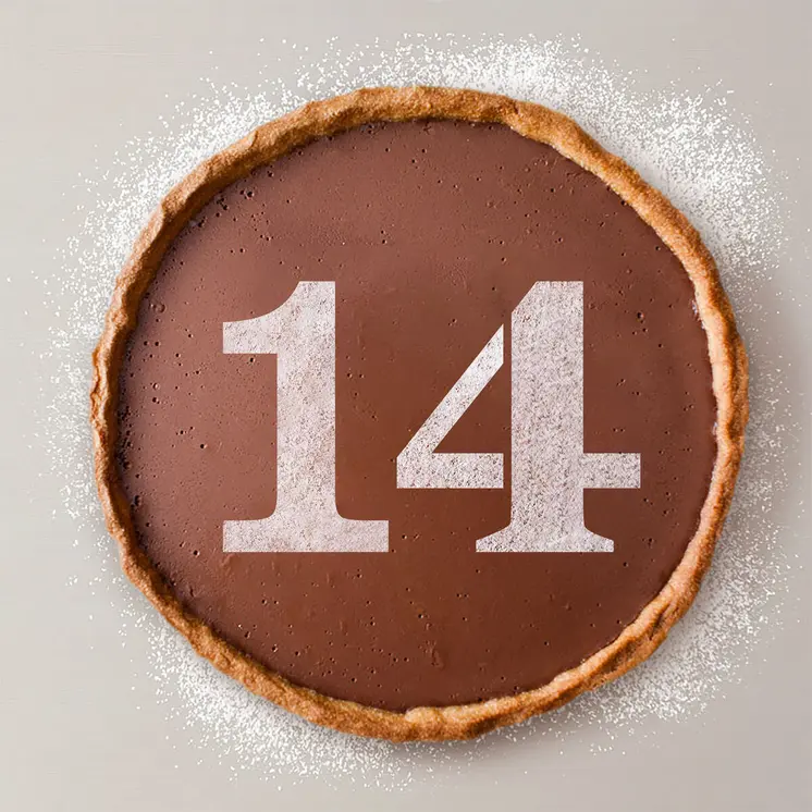 Cake stencil Algon Number 4 36 Units