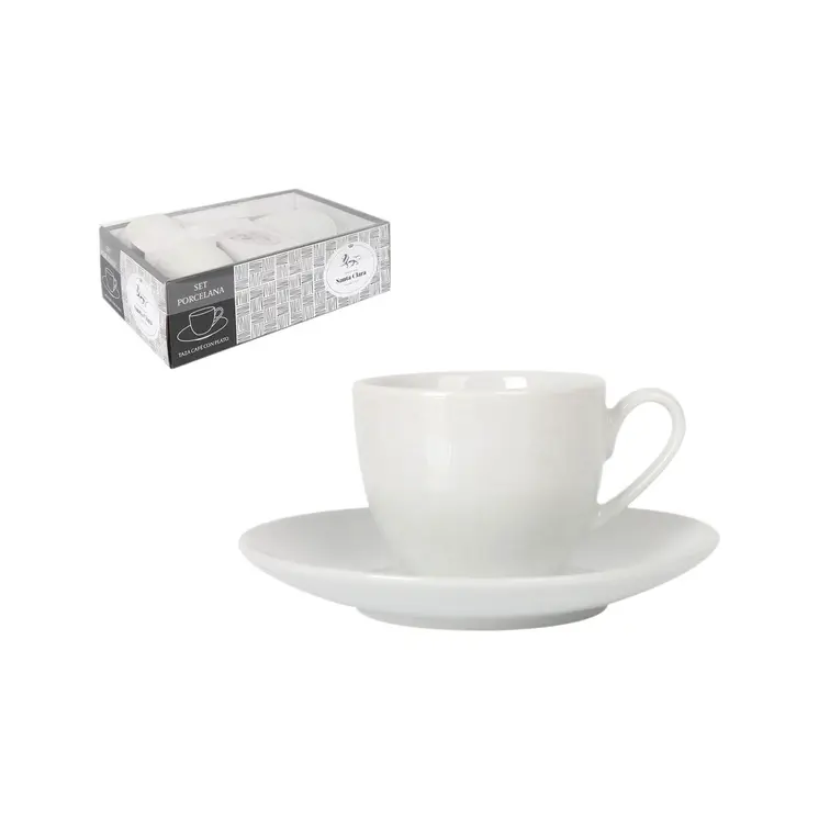 Coffee Set Santa Clara 90 ml (6 Units)