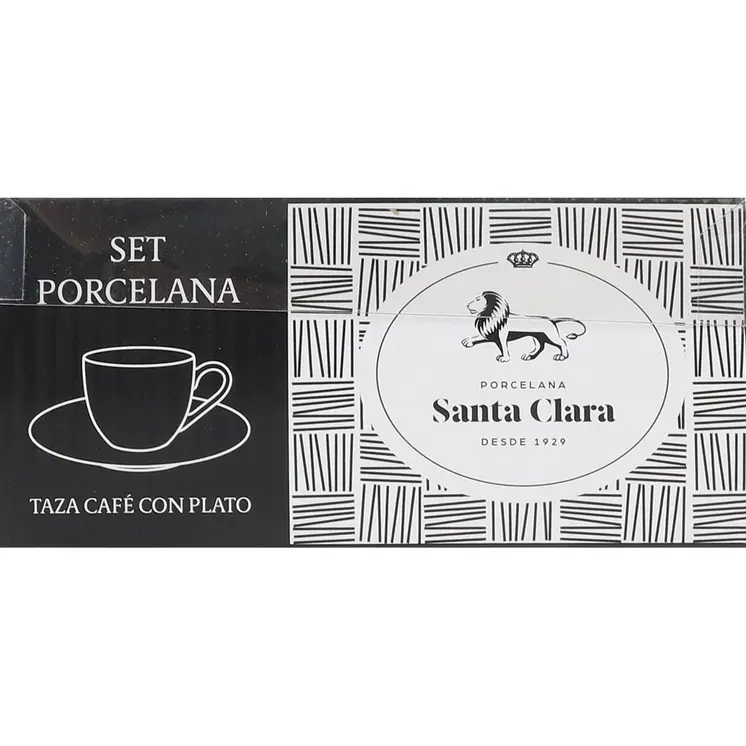 Coffee Set Santa Clara 90 ml (6 Units)