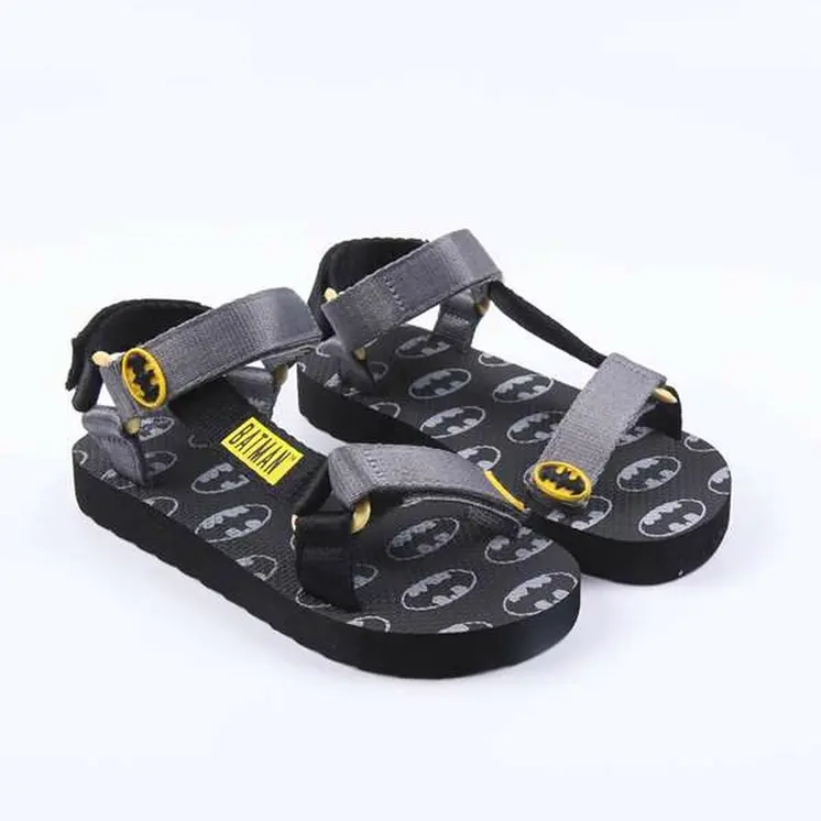 Children's sandals Batman Black