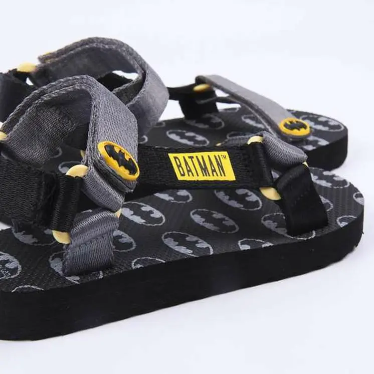 Children's sandals Batman Black
