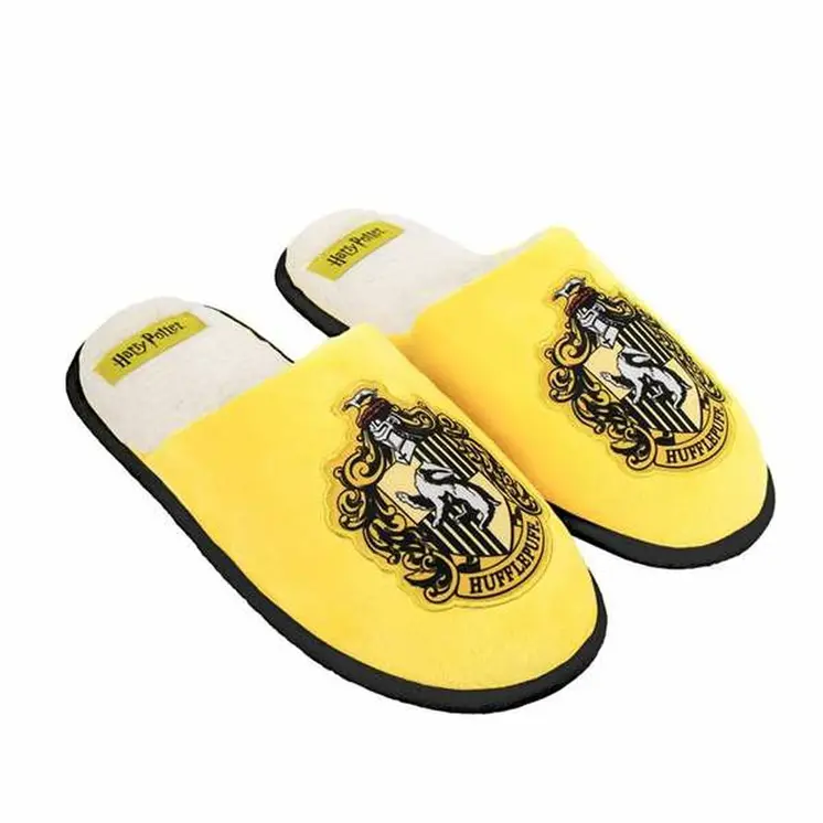 House Slippers Harry Potter Hufflepuff  Yellow