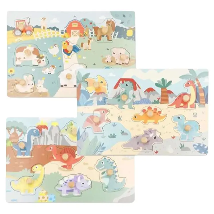 Puzzle Colorbaby Dinosaurs
