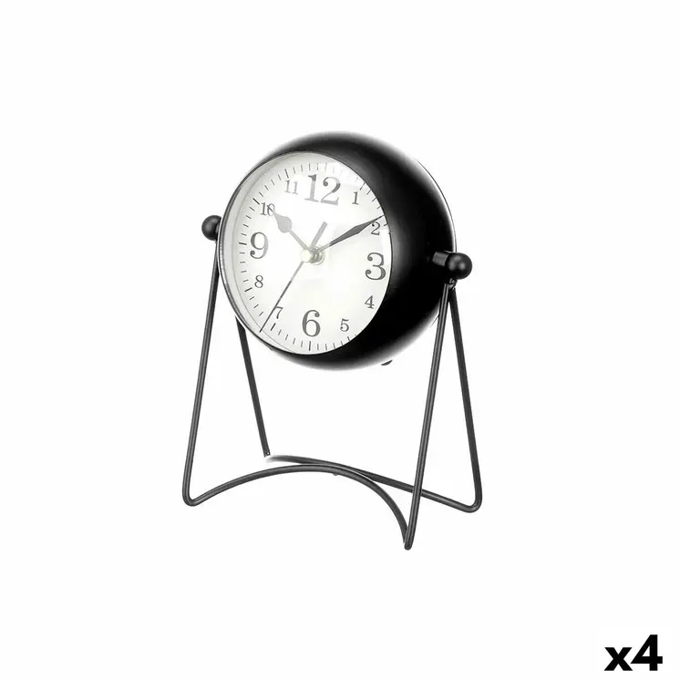 Table clock Gift Decor 901 Black (4 Units)