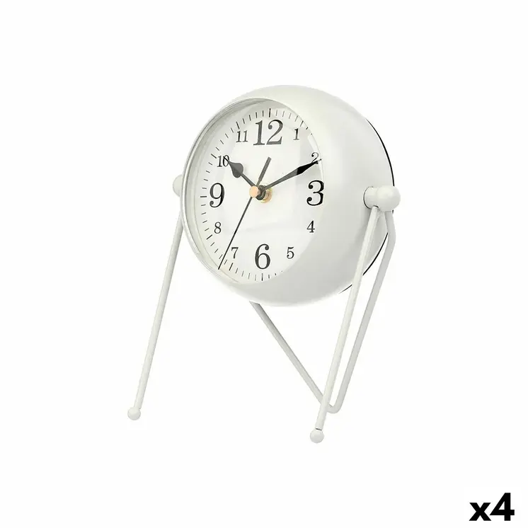Table clock Gift Decor 906 White (4 Units)