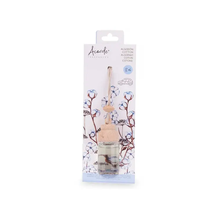 Bamboo toothpicks Acorde 3-G-AR Glass Fragrance Cotton 8 ml (12 Units)