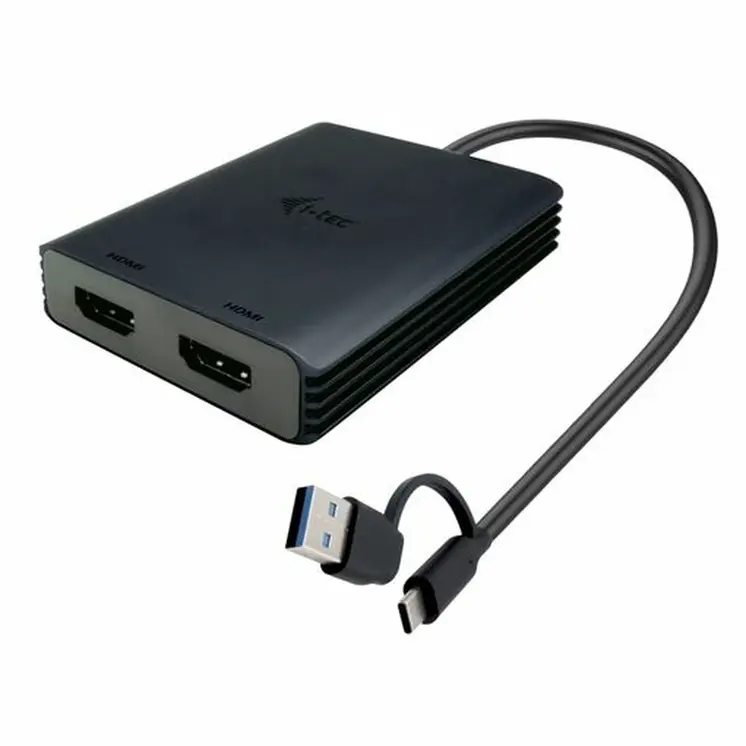 USB-C to HDMI Adapter i-Tec CADUAL4KHDMI