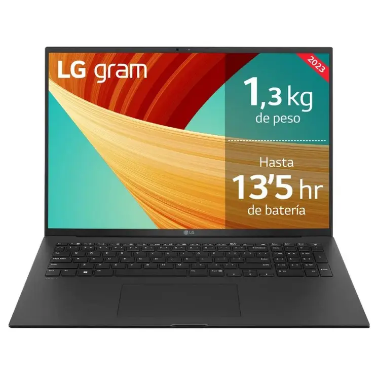 Laptop LG 17Z90R-E.AD75B 17" i7-1360P 32 GB RAM 512 GB SSD NVIDIA GeForce RTX 3050 Spanish Qwerty