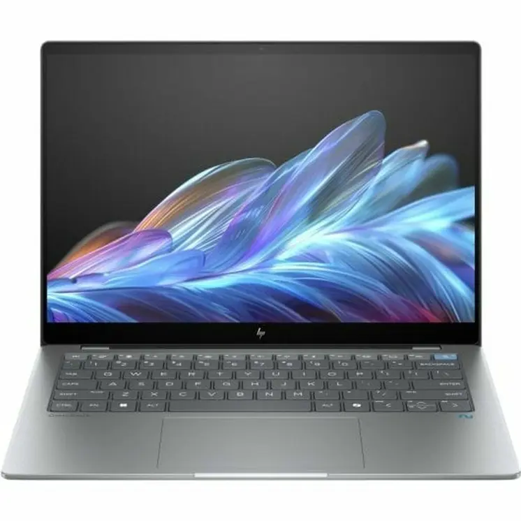 Laptop HP OmniBook X 14-fe0008ns Copilot+ PC Qualcomm Snapdragon X1E-78-100 Spanish Qwerty 14" X1E78100 16 GB RAM 1 TB SSD