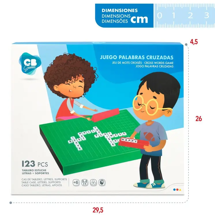 Word game CB Games   25,5 x 3 x 19 cm (6 Units)