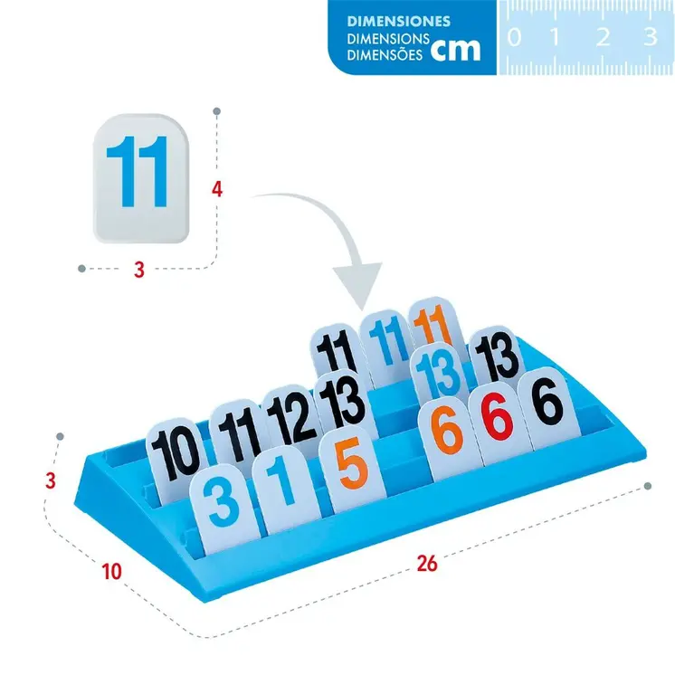 Board game CB Games   26 x 3 x 10 cm (107 Pieces) (6 Units)