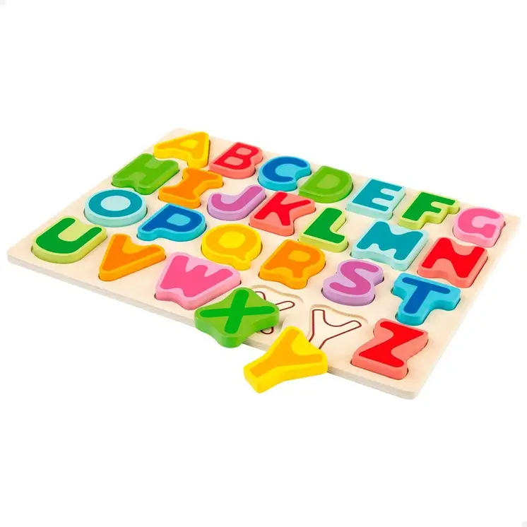 Child's Wooden Puzzle Woomax + 2 Years 27 Pieces (12 Units)
