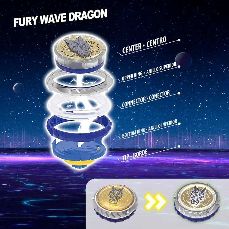 Spinning Top Infinity Nado (4 Units)