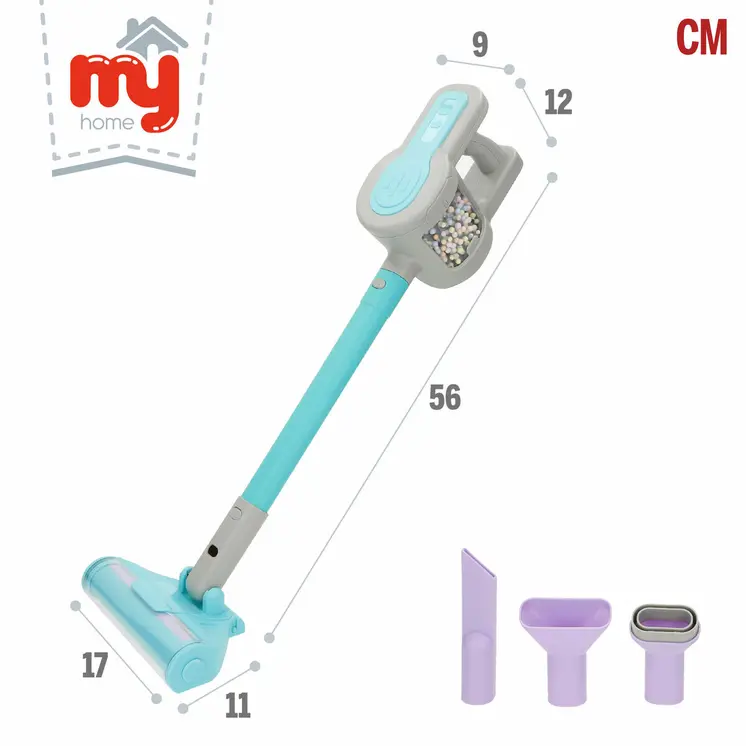 Toy vacuum cleaner 17 x 56 x 11 cm (4 Units)