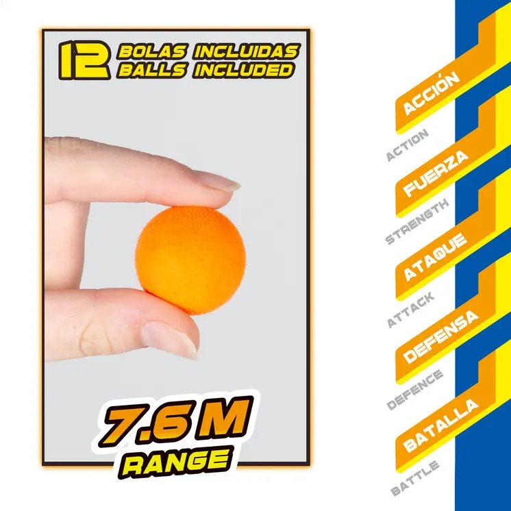 Toy guns Colorbaby 51 x 10 x 5 cm 6 Units