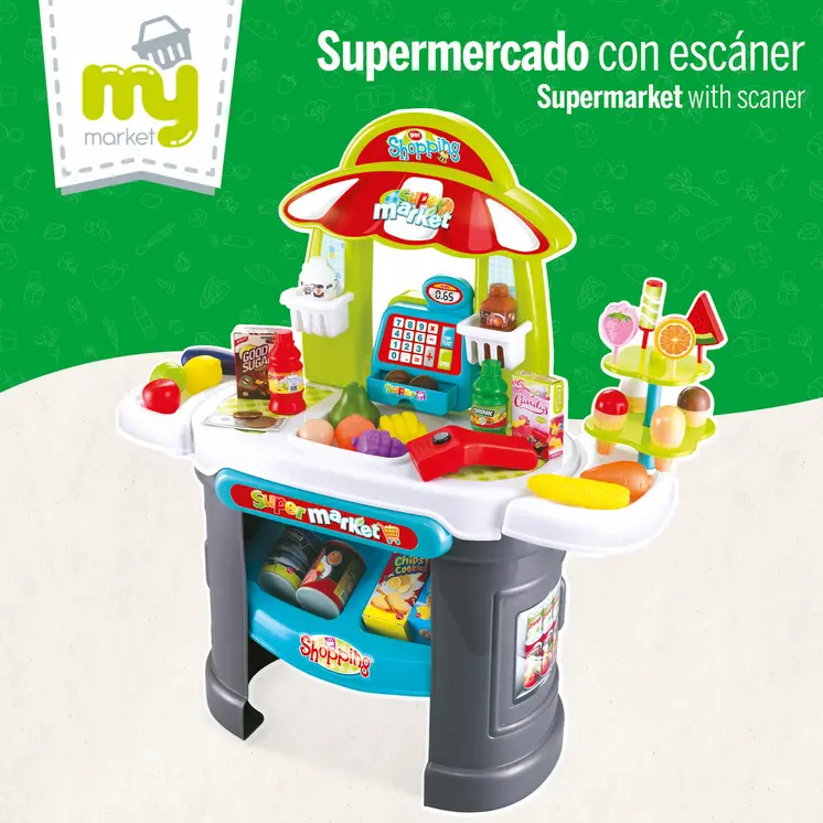 Toy Supermarket 66 x 68 x 25 cm 2 Units