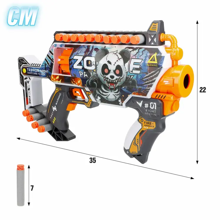 Dart Gun Colorbaby 35 x 22 x 6 cm 4 Units