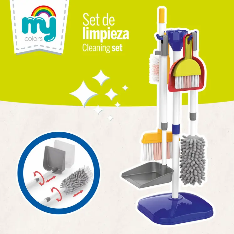 Cleaning & Storage Kit 20 x 58 x 20 cm 7 Pieces (6 Units)