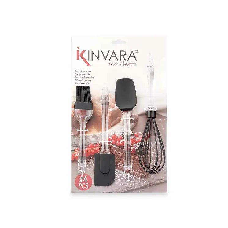 Set of Kitchen Utensils Kinvara Plastic Bakery