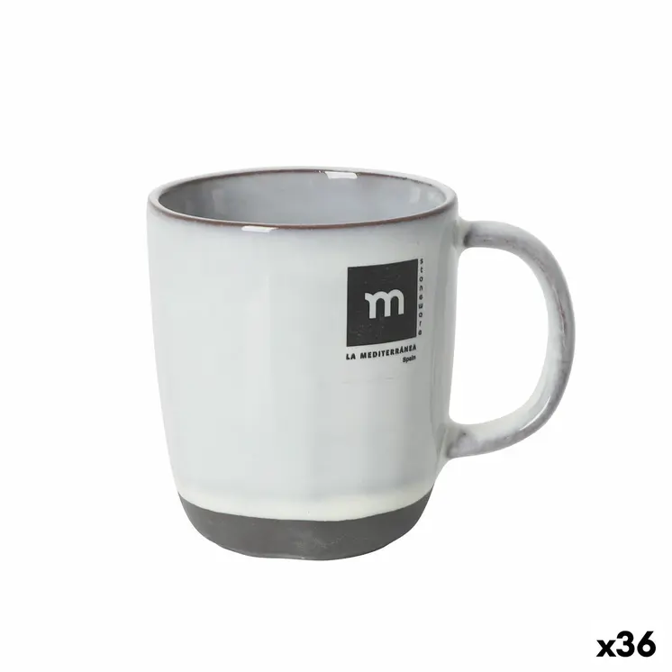 Cup La Mediterránea Black clay (36 Units)
