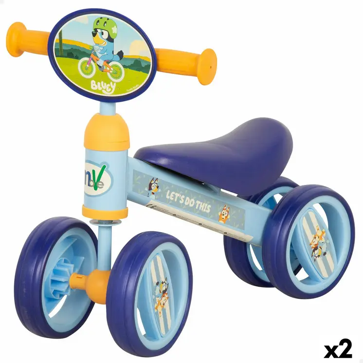 Tricycle Bluey Blue 47 x 37 x 25 cm (2 Units)