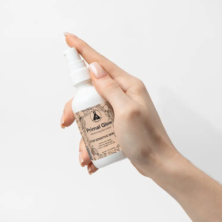 Primal Glow Moisturizing Skin Creme for Sensitive Skin