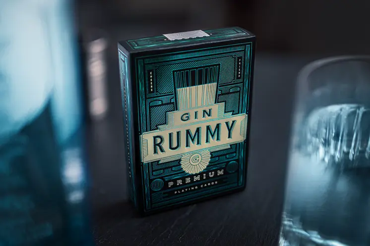 Gin Rummy playing cards