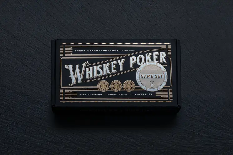 Whiskey Poker Game Set