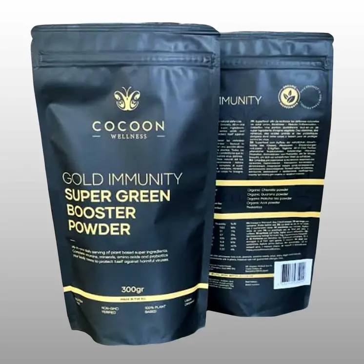 Gold Immunity Booster Green Powder