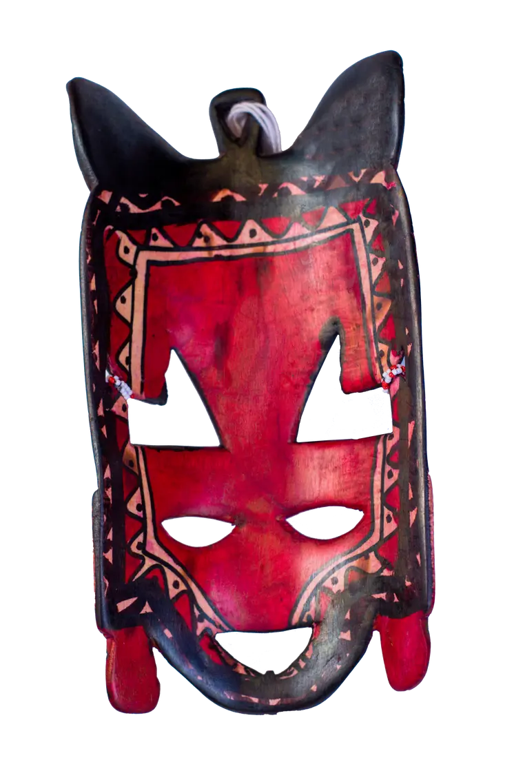 Handcrafted Elephant Face Mask