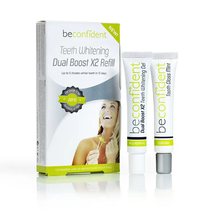 TEETH WHITENING dual boost X2 refill 2 u