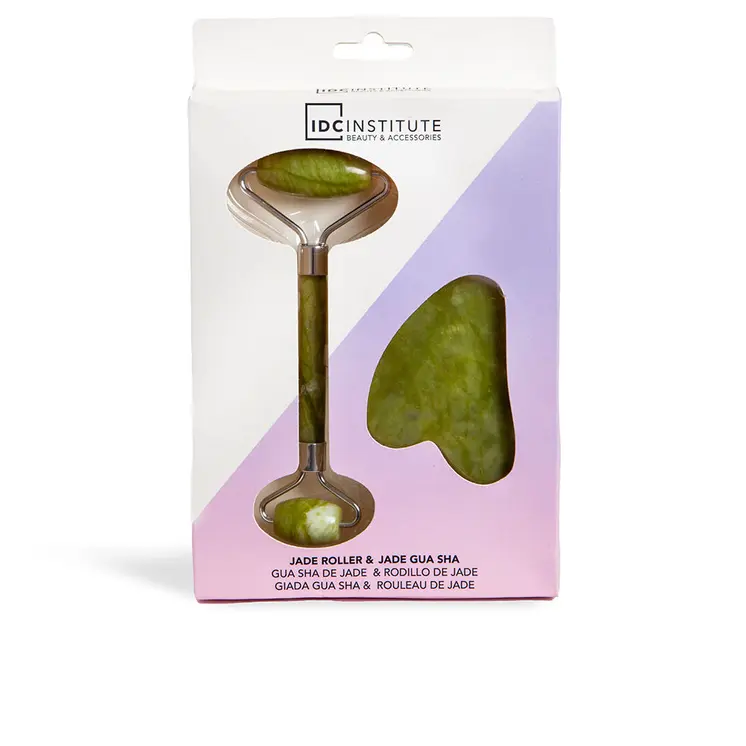 JADE GUA SHA &amp; JADE ROLLER 2 pcs
