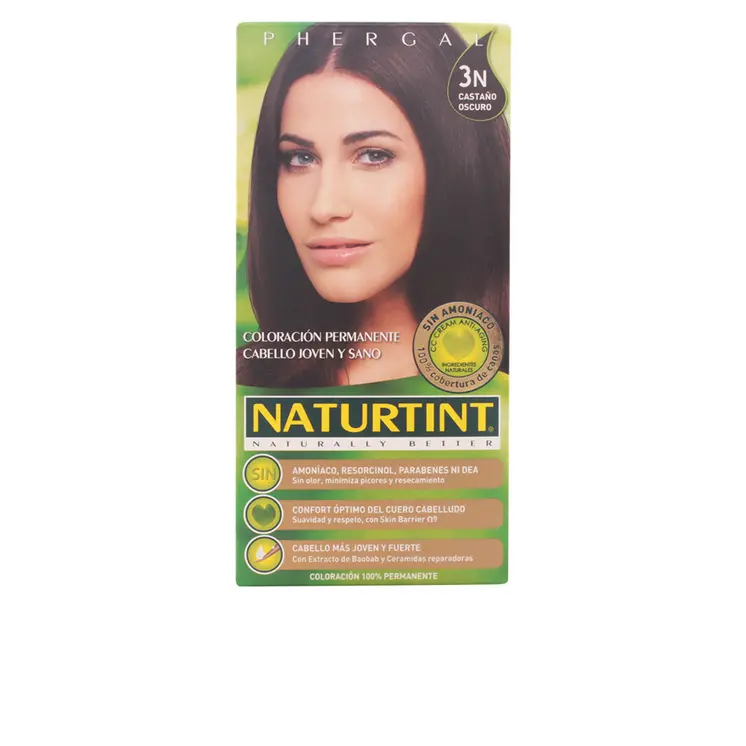 NATURTINT ammonia-free dye #3N-Dark Brown 170 ml