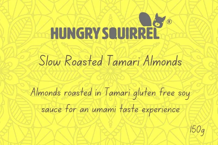 Slow Roasted Tamari Almonds 150g
