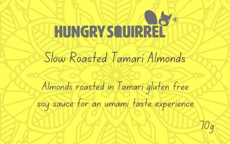 Slow Roasted Tamari Almonds 70g