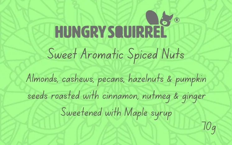 Sweet Aromatic Spiced Nuts 70g