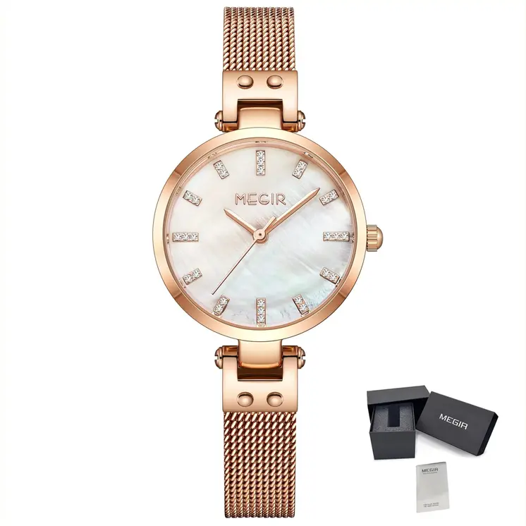MEGIR Watches for Women Top Brand Fashion Ladies Wristwatch Waterproof Female Quartz Luxury Watch Montre Femme