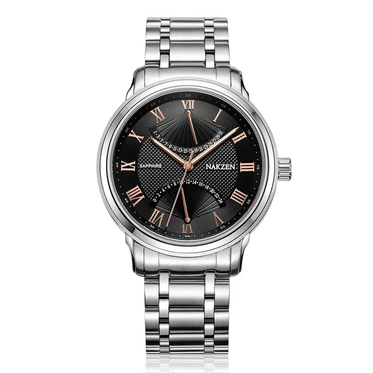 NAKZEN Brand Luxury Chronograph Mens Watch Casual Fashion Men Quartz Watches Male Business Simple Wristwatch Relogio Masculino