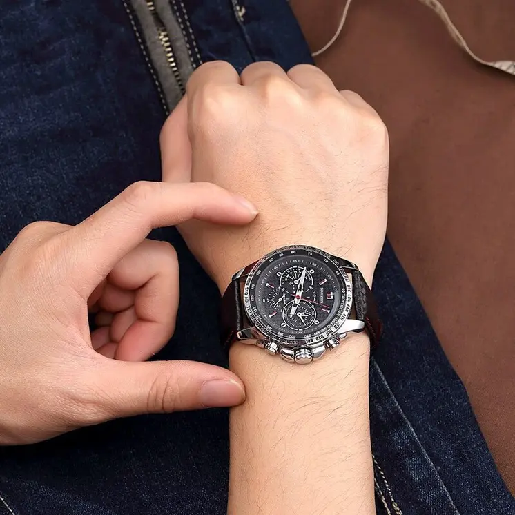 NAKZEN Brand Luxury Men Quartz Watches Man Sport Casual Wrist Watch Luminous Waterproof Watch Male Clock Relogio Masculino