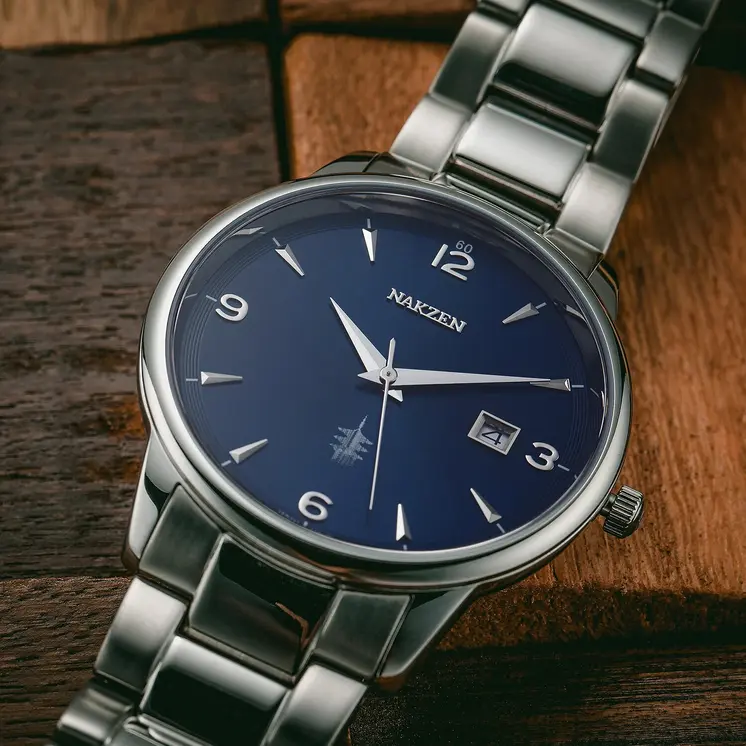 NAKZEN New Fashion Mens Watches Stainless Steel Top Brand Date Clock Waterproof Luxury Sports Quartz Watch Men Relogio Masculino