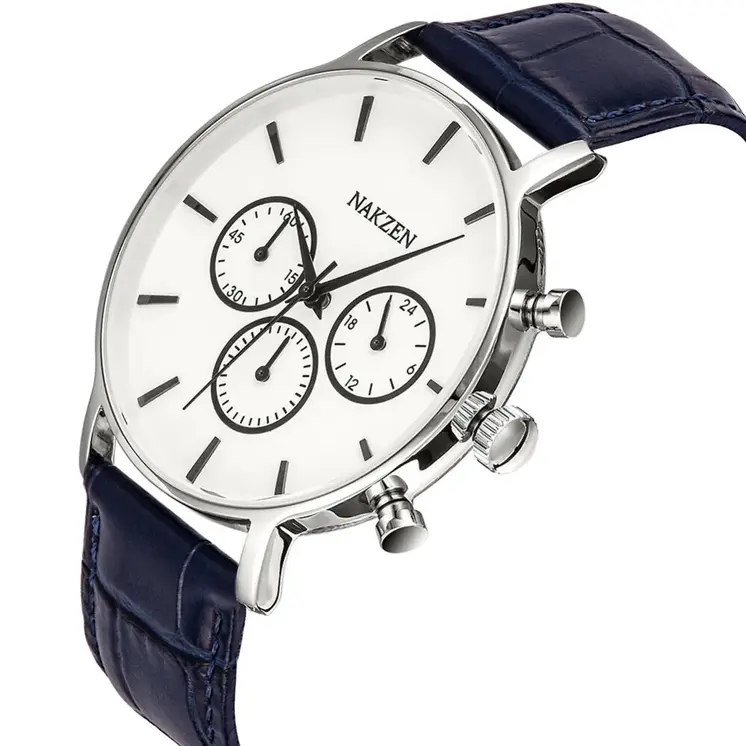 NAKZEN Men Fashion Sport Quartz Simple Clock Business Mens Watches Top Brand Luxury Waterproof Wrist Watch Relogio Masculino