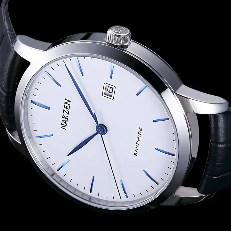 NAKZEN Top Brand Mens Quartz watch Waterproof Luminous Sapphire Crystal Mirror Classic Watches Male Electronic Wristwatch Clock