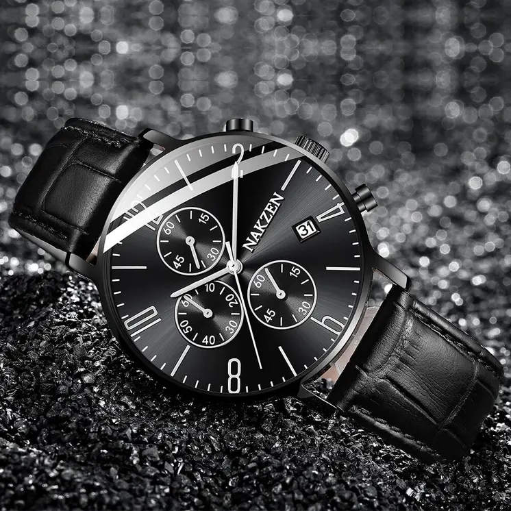 NAKZEN 2018 New Watches Men Luxury Brand Chronograph Man Sports Watches Waterproof Full Steel Quartz Watch Relogio Masculino