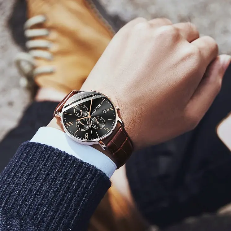 NAKZEN 2018 New Watches Men Luxury Brand Chronograph Man Sports Watches Waterproof Full Steel Quartz Watch Relogio Masculino
